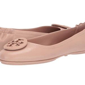 Tory Burch Minnie Ballet Flats with Logo